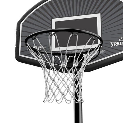 32-Inch Indoor/ Outdoor Basketball Hoop with Eco- Friendly Composite Backboard & Adjustable Height