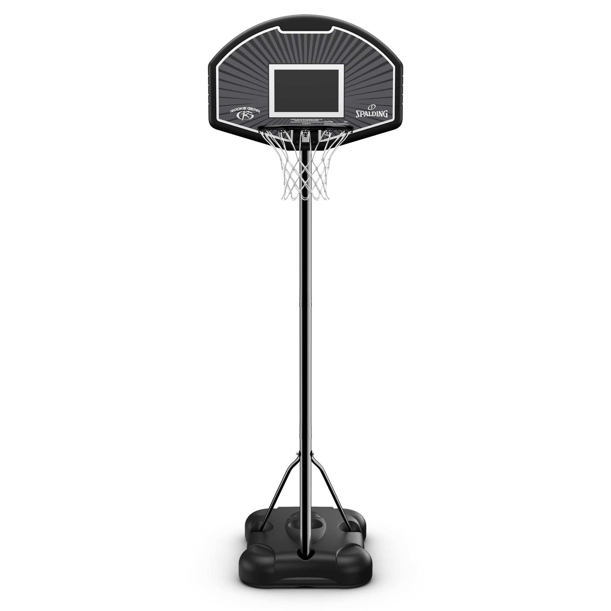 32-Inch Indoor/ Outdoor Basketball Hoop with Eco- Friendly Composite Backboard & Adjustable Height